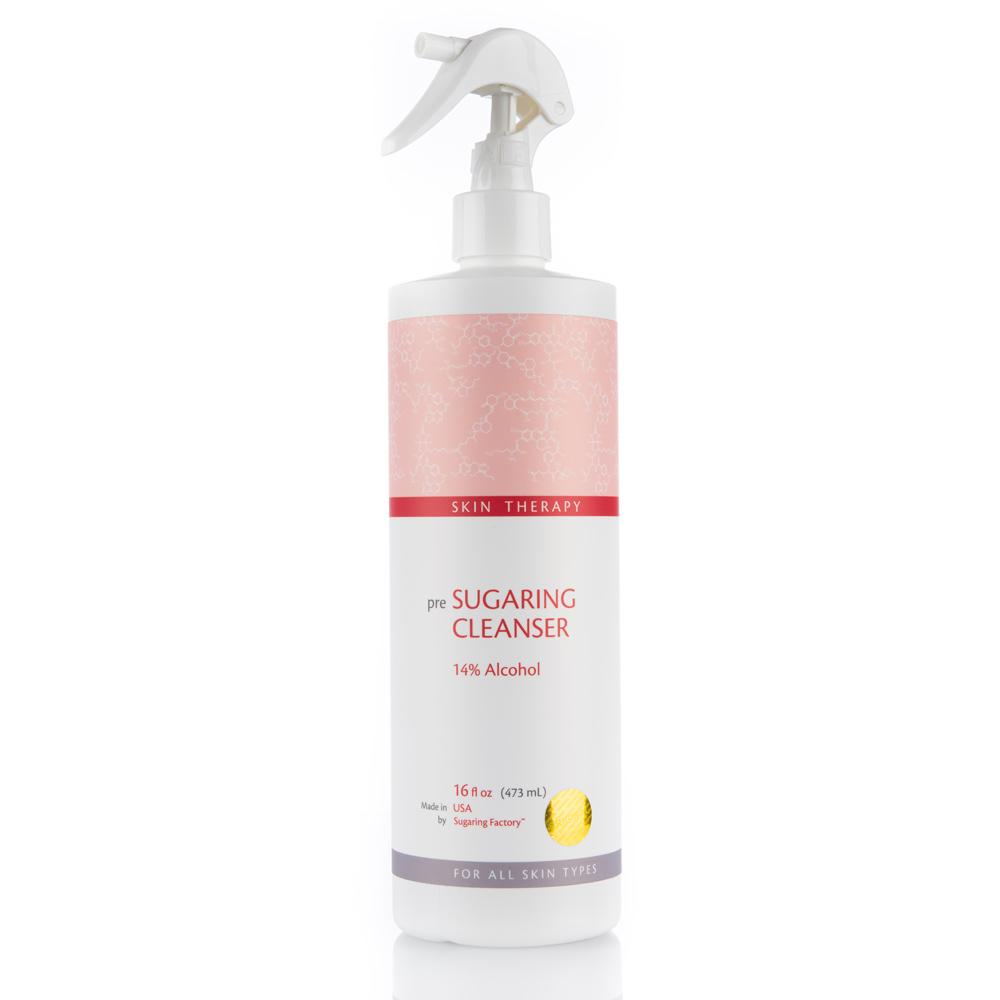 PRE-SUGARING CLEANSER - WITCH HAZEL & ALCOHOL 14%