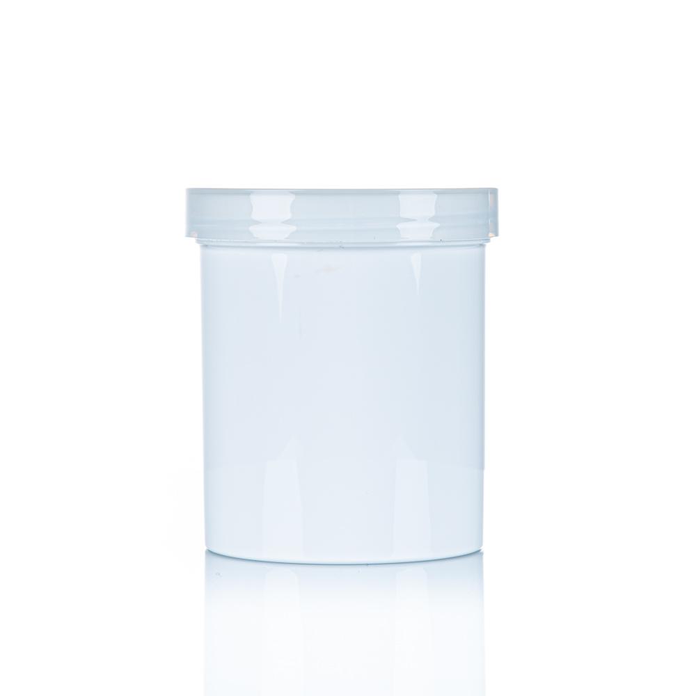 24 oz white jar