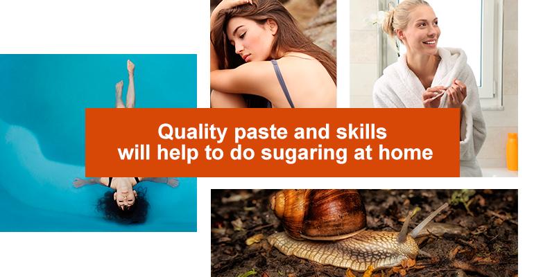 Quality paste and skills will help to do sugaring at home