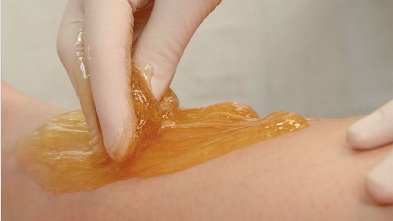 Why is there no perfect smoothness after the sugaring?